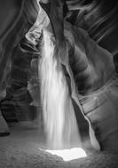 Slot Canyon Black And White