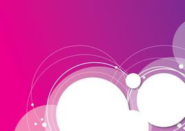 pink purple colors underlay