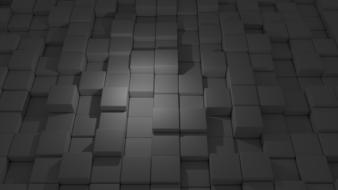 white dice blocks render patern