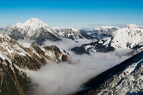 Alps November Autumn