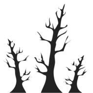 trees arbor earth day black plant