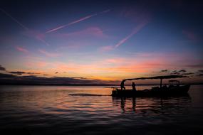 Sunset Body Of Water Dawn