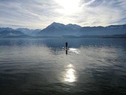 Alps Mountains switzerland view