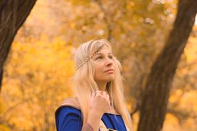 The Middle Ages Autumn Forest