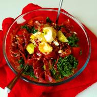plate of healthy vegetables