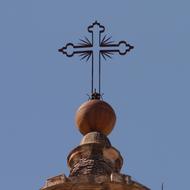 cross on cathedral roof