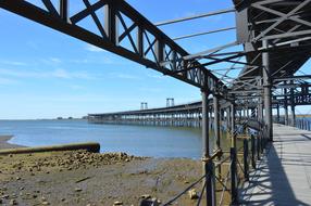 Huelva bridge skyline