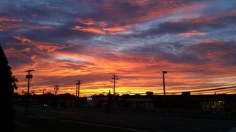 Sunset Sky Panoramic