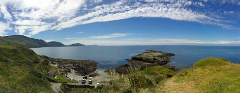 Niarbyl Isle Of Man Panoramic