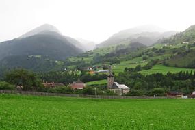 Church Alps Switzerland