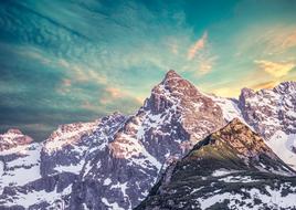 Snow Mountain Nature