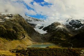 Switzerland Alpine Glacier