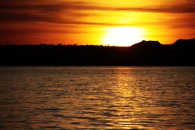 Sunset Dawn Body Of Water