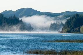 Rural Oregon Siltcoos Lake