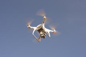 Drone Fly Technology blue sky
