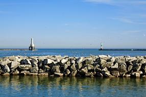Sea Water Breakwater