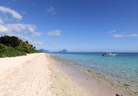 Sand Beach Summer view