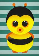 bee wasp hummel animal nature