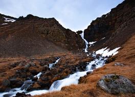 Waterfall Small Iceland