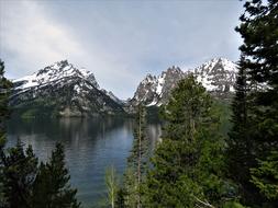 Landscape Mountains Lake