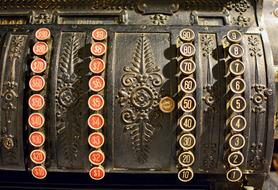 antique Cash Register Till