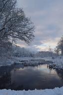 Landscape Snow Water