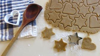 Baking Cookies Gingerbread