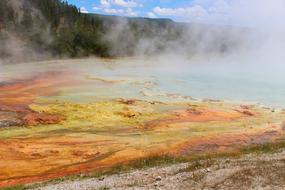 Steam Nature Geothermal Energy