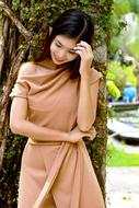 Vietnamese Girls pose