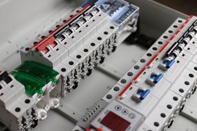 Wiring Circuit Breaker close-up