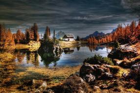 Dolomites Mountains Italy