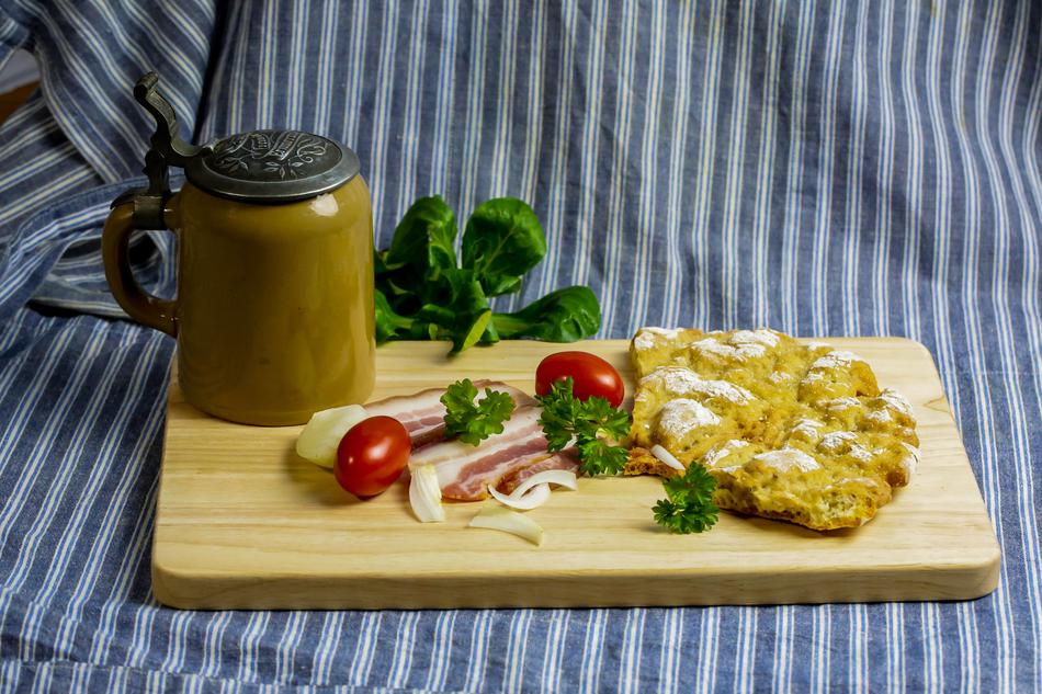 Crunchy breakfast with vegetables