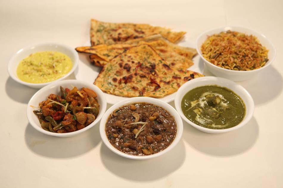 Baking with Indian herbs