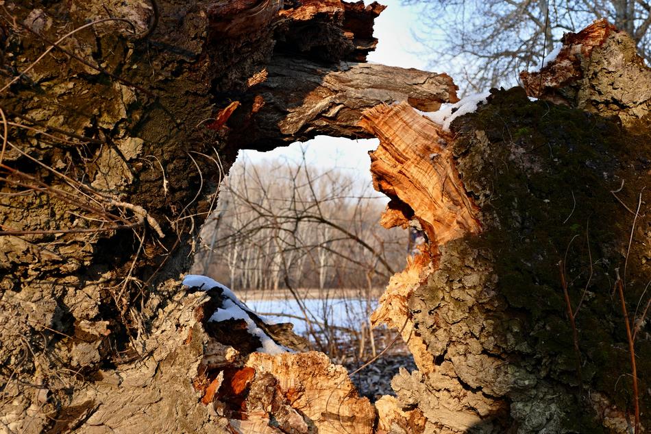 stones hole winter