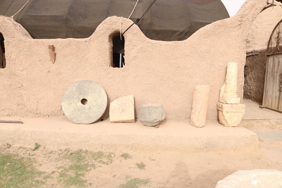 vintage sandstone building