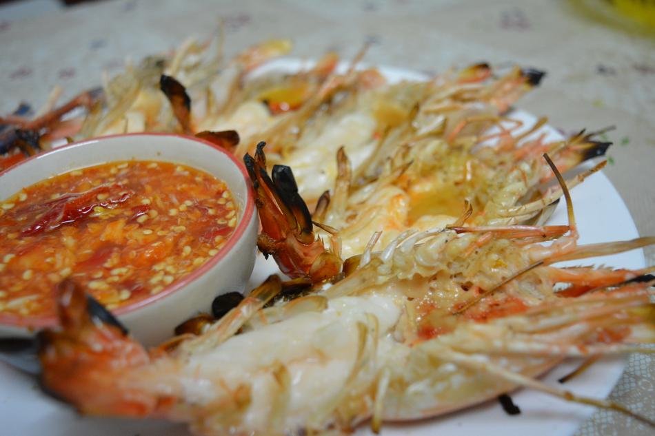 fried shrimp dish