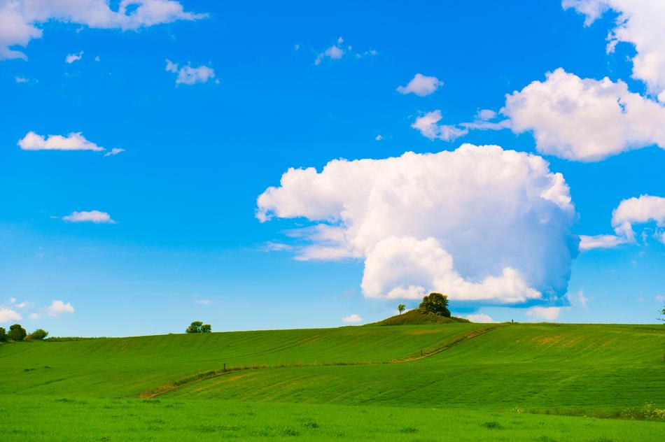 Mark Green Clouds Blue