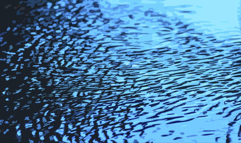 water the background blue
