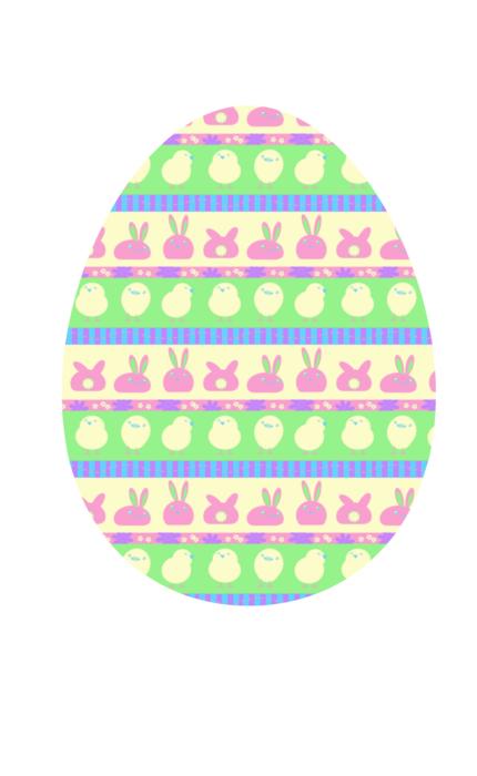 cute egg pattern