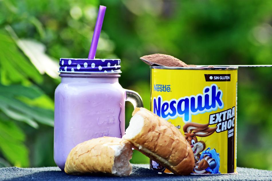 sweet breakfast nesquik