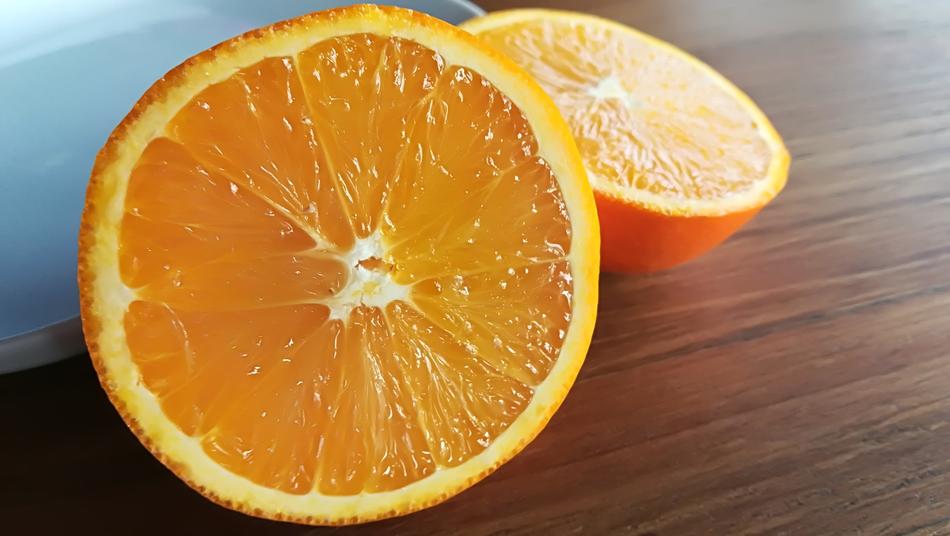 Tasty juicy orange sweet