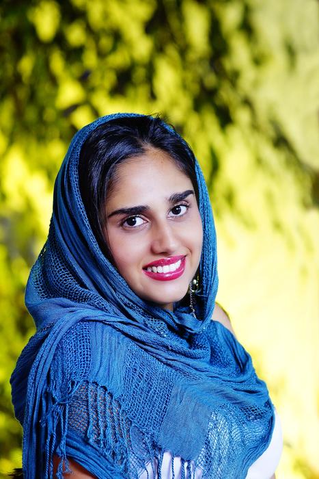 Portrait Outdoors Scarf