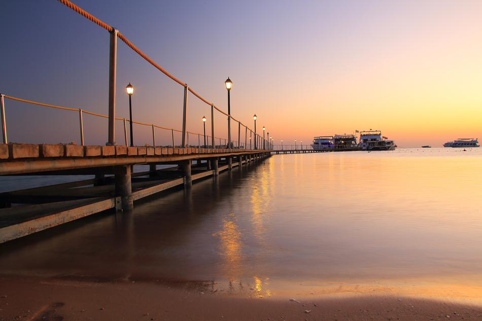 Web Piers Long Exposure