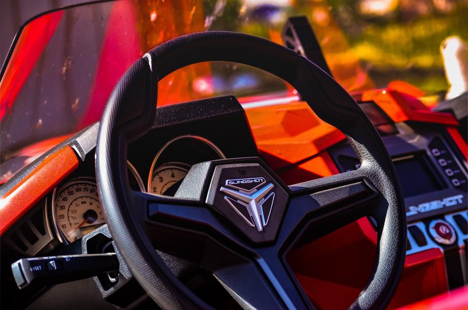 designer steering wheel