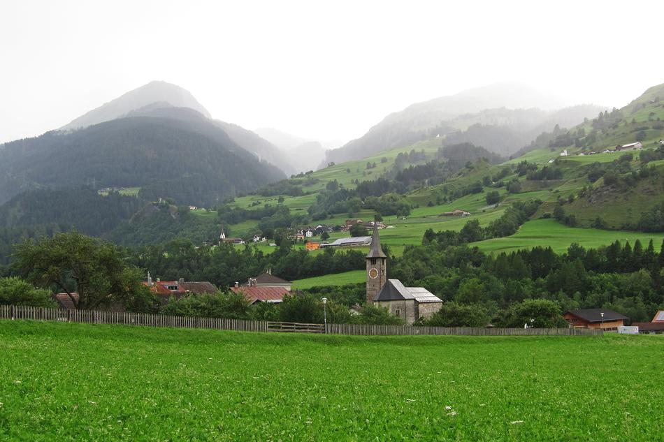 Church Alps Switzerland