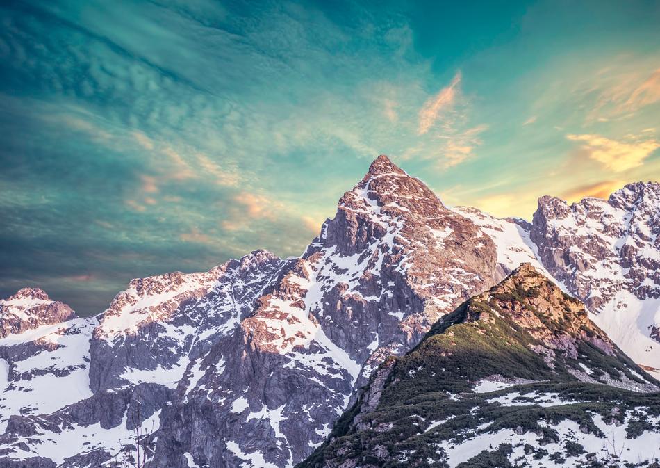 Snow Mountain Nature