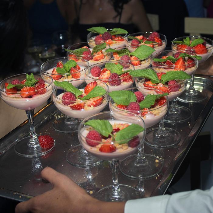 delicious yogurt with berries