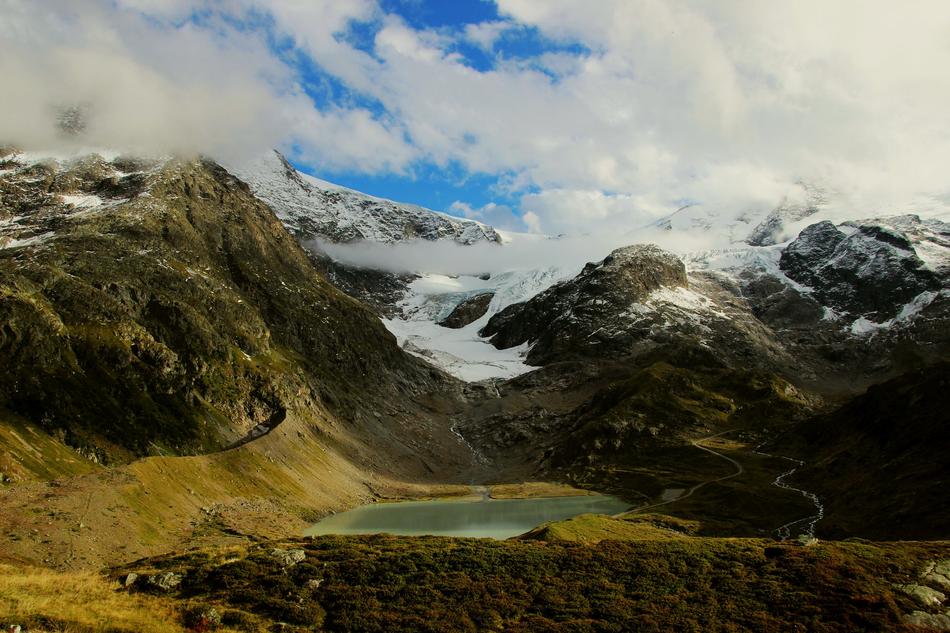 Switzerland Alpine Glacier