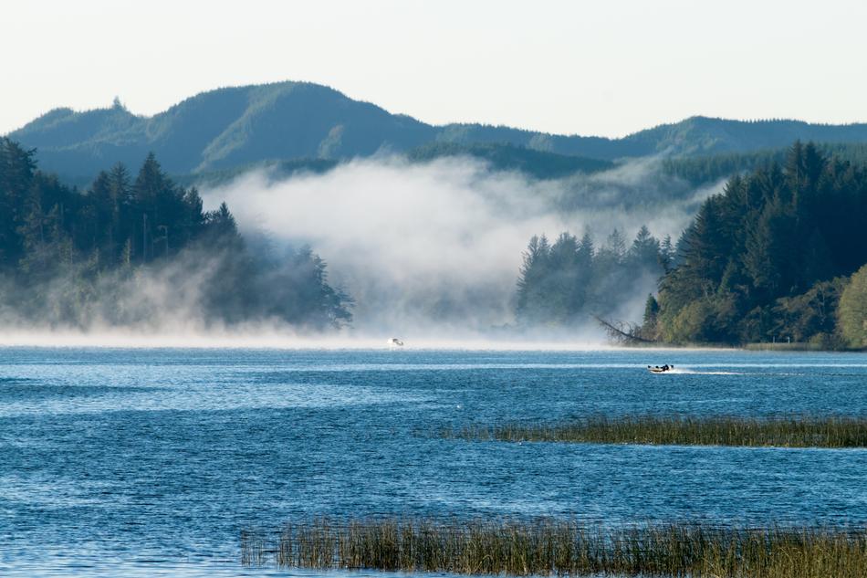 Rural Oregon Siltcoos Lake