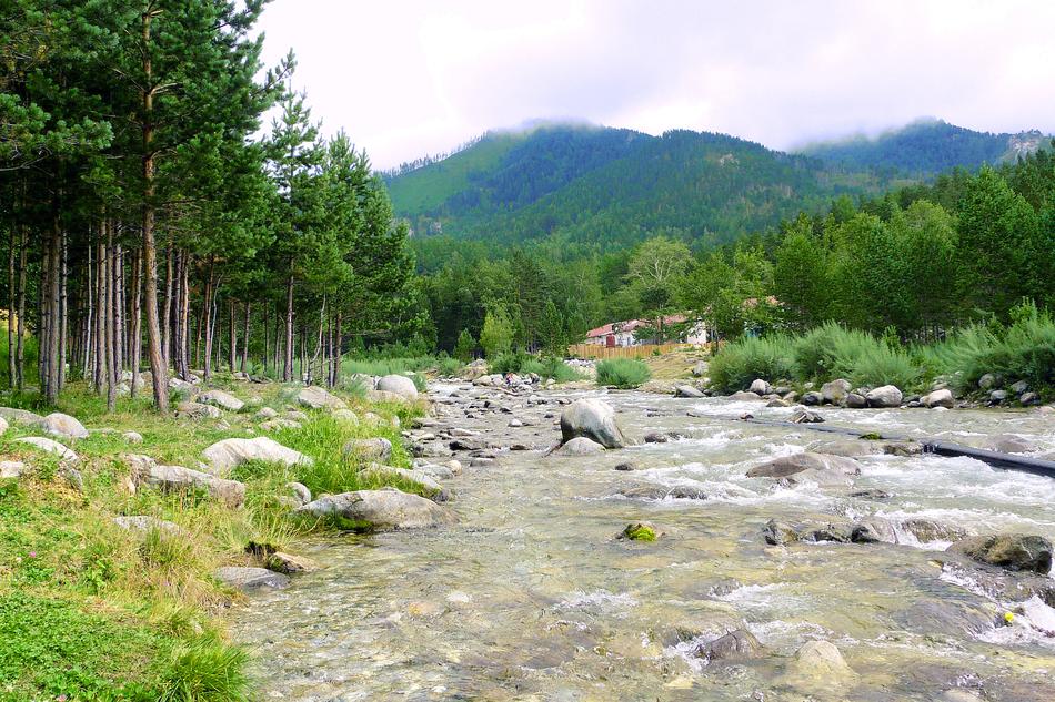 stone outpost in the rivers